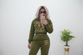 Wild Luxe Office or Lounge Set (Olive)