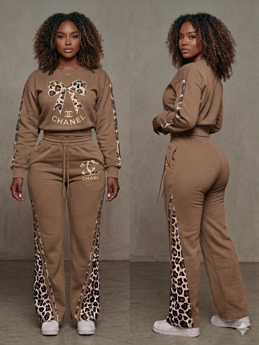 Wild Luxe Office or Lounge Set (Brown)