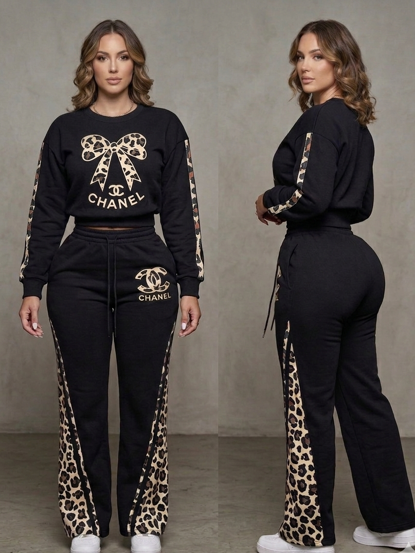 Wild Luxe Office or Lounge Set (Black)